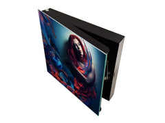 50 Key lock Box storage holder K13 Woman with red hair