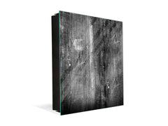 Armario de llaves con decoración a elegir K10 Vieja madera negra