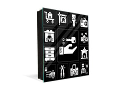 50 Key lock Box storage holder K10 House things