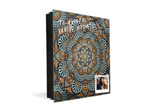 Elegante Caja de Llaves con decoración a tu gusto K12 Azulejo sin costura