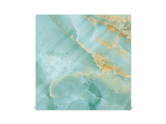 50 Key lock Box storage holder with Decorative front glass panel KN01 Marbles 1 Series: Turqouise onyx pattern