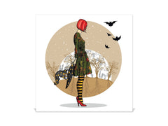 Key Cabinet Storage Box with Frameless Glass White Board K15 Chic world: Moon girl