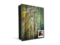 Schließfach aus Stahl für die Schlüsselaufbewahrung K10 Altes Holz