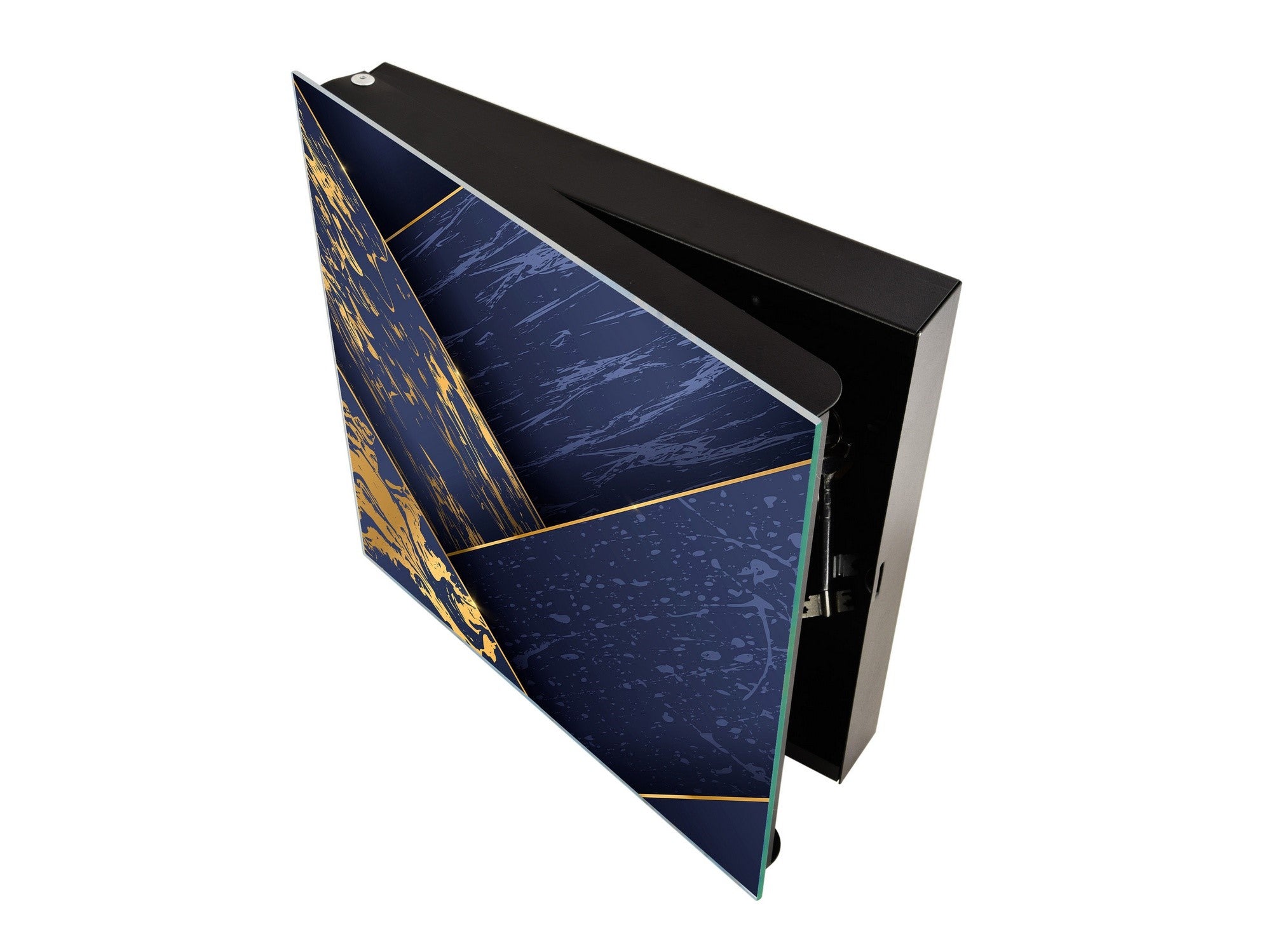 Armadietto moderno per chiavi con motivo a scelta K01 Linee concentriche