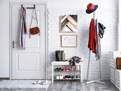 Key Cabinet Storage Box with Frameless Glass White Board KN10 Decorative Surfaces Series: Black and white interwoven with gold 1