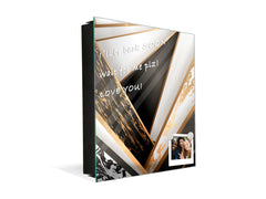 Key Cabinet Storage Box with Frameless Glass White Board KN10 Decorative Surfaces Series: Black and white interwoven with gold 2