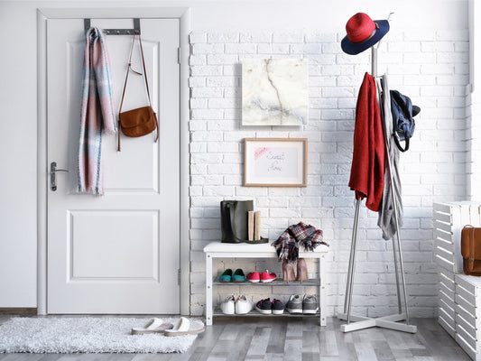 Concept Crystal Key Lock Box Storage Holder and and Magnetic Whiteboard KN02 Marbles 2 Series: White marble design