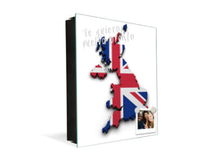 50 Key lock Box storage holder K06 United Kingdom map