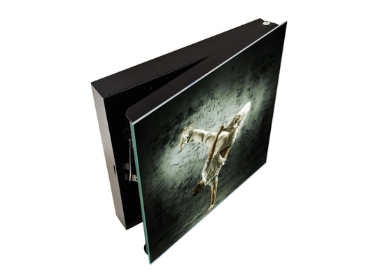 Cajetín para Llaves y Pizarra Magnética para casas K13 Deportivo bailarín moderno