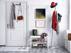 Decorative Key Box with Magnetic Glass Dry-Erase Board KN08 Golden Waves Series: Wave of glitter