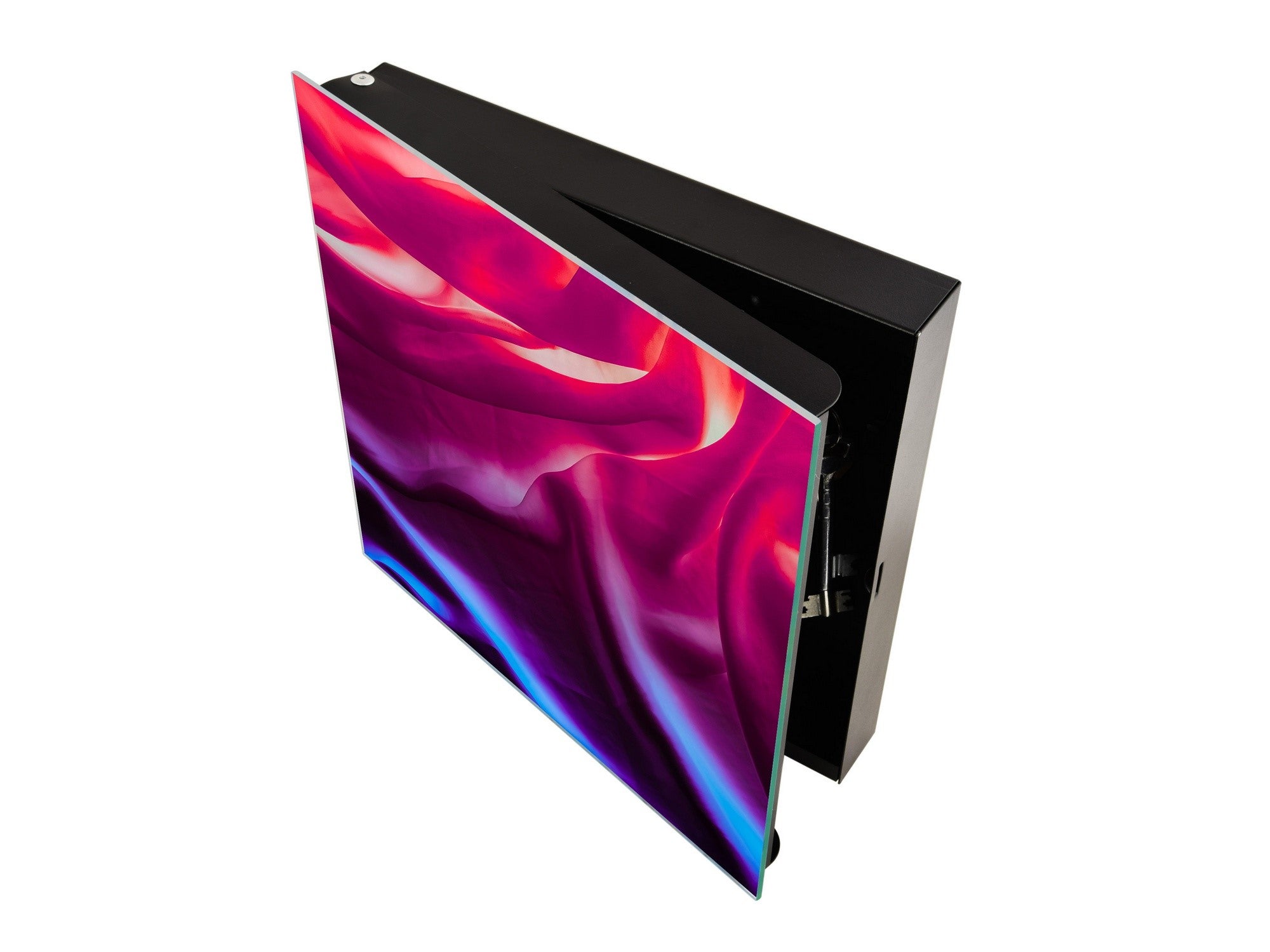 Wall Mount Key Box together with Decorative Dry Erase Board KN09 Colourful Variety Series: Colourful silk