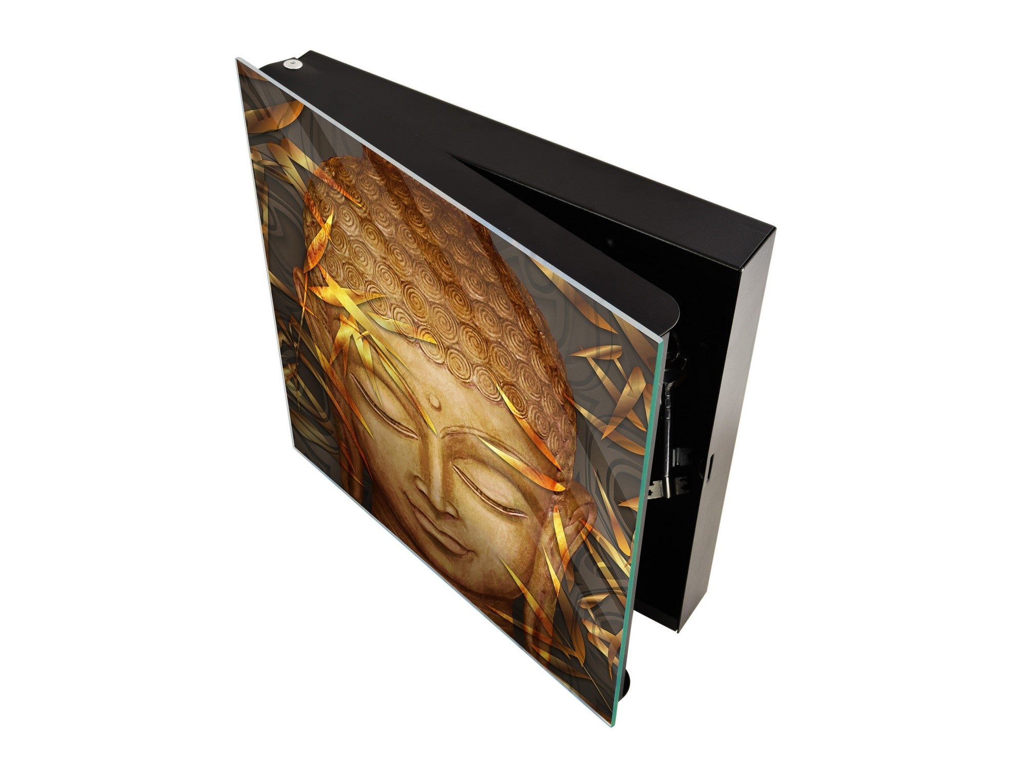 Dekorative Key Box K01 Konzentrische Linien