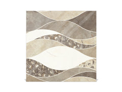 Decorative key Storage Cabinet with Glass White Board KN07: Versatile tile pattern