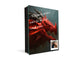 Wall Mounted Key Holder and Magnetic Dry-Erase Glass Board KN13 Abstract Graphics Series: Fierce dragon