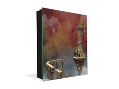 Petite boîte de décoration pour clés avec images au choix K05 Monde fantastique