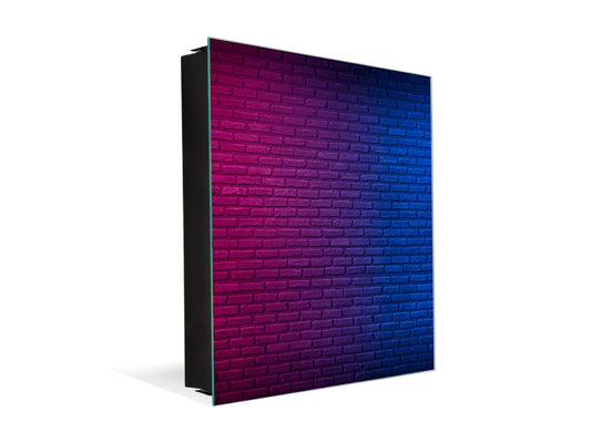 Elegant Key Organizer for 50 Key Together with Dry Erase Board KN05 Textures and tiles 1 Series: Club brick wall