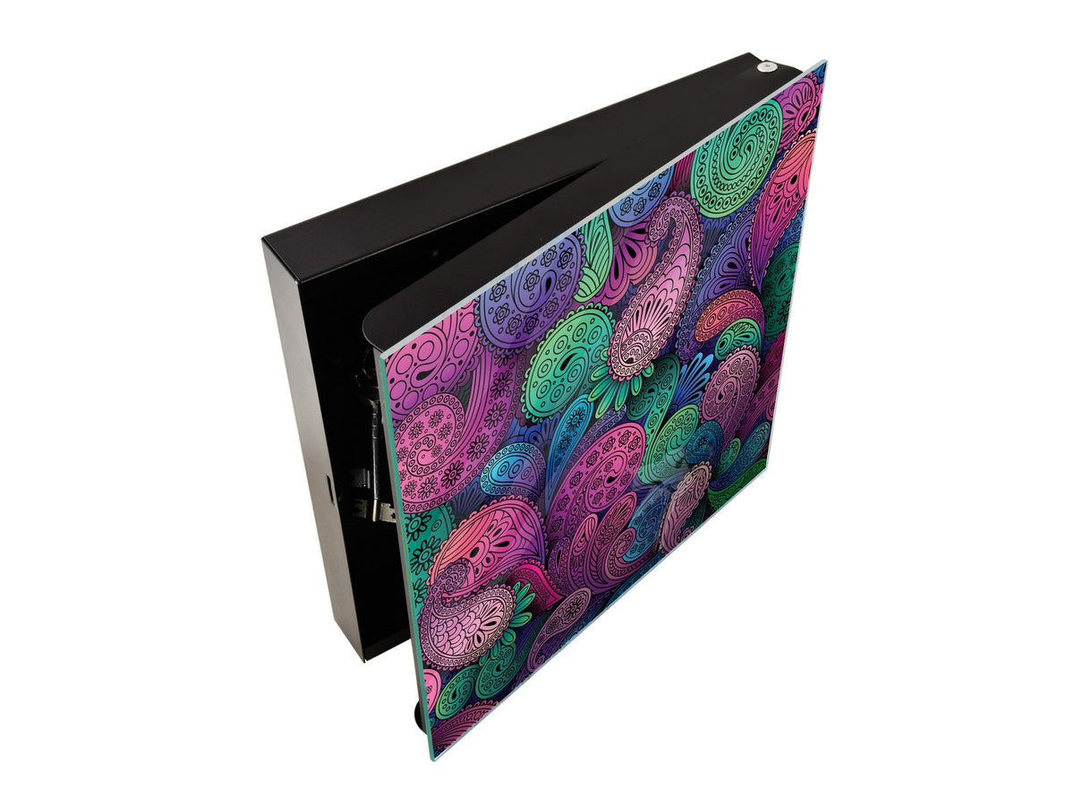 Decorative Key Organizer K01 Attern with paisley