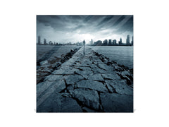 Modern Key Locker K05 Man on River dams