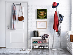 Petite boîte de décoration pour clés avec images au choix K05 Forêt endormie