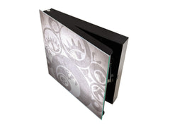 Caja de llaves de montaje en pared junto con Tablero de borrado en seco decorativo K14 Temas del mundo La rueda del tiempo