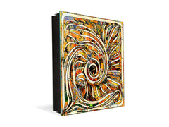 Moderno Armario para Llaves K01 Líneas concéntricas