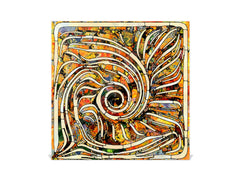 Moderno Armario para Llaves K01 Líneas concéntricas