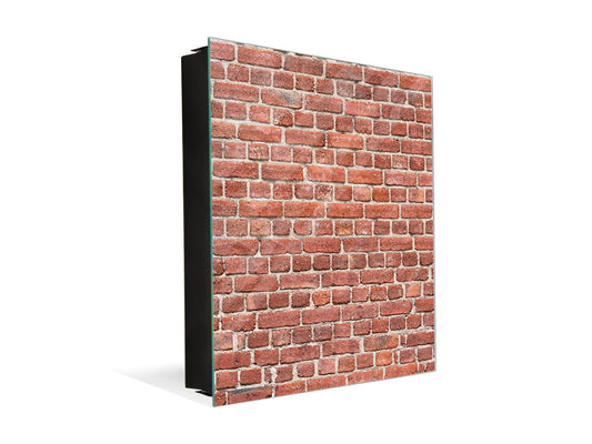 Elegant Key Organizer for 50 Key Together with Dry Erase Board KN05 Textures and tiles 1 Series: Classic red brick pattern