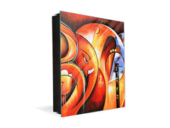 Moderno Armario para Llaves K01 Líneas concéntricas