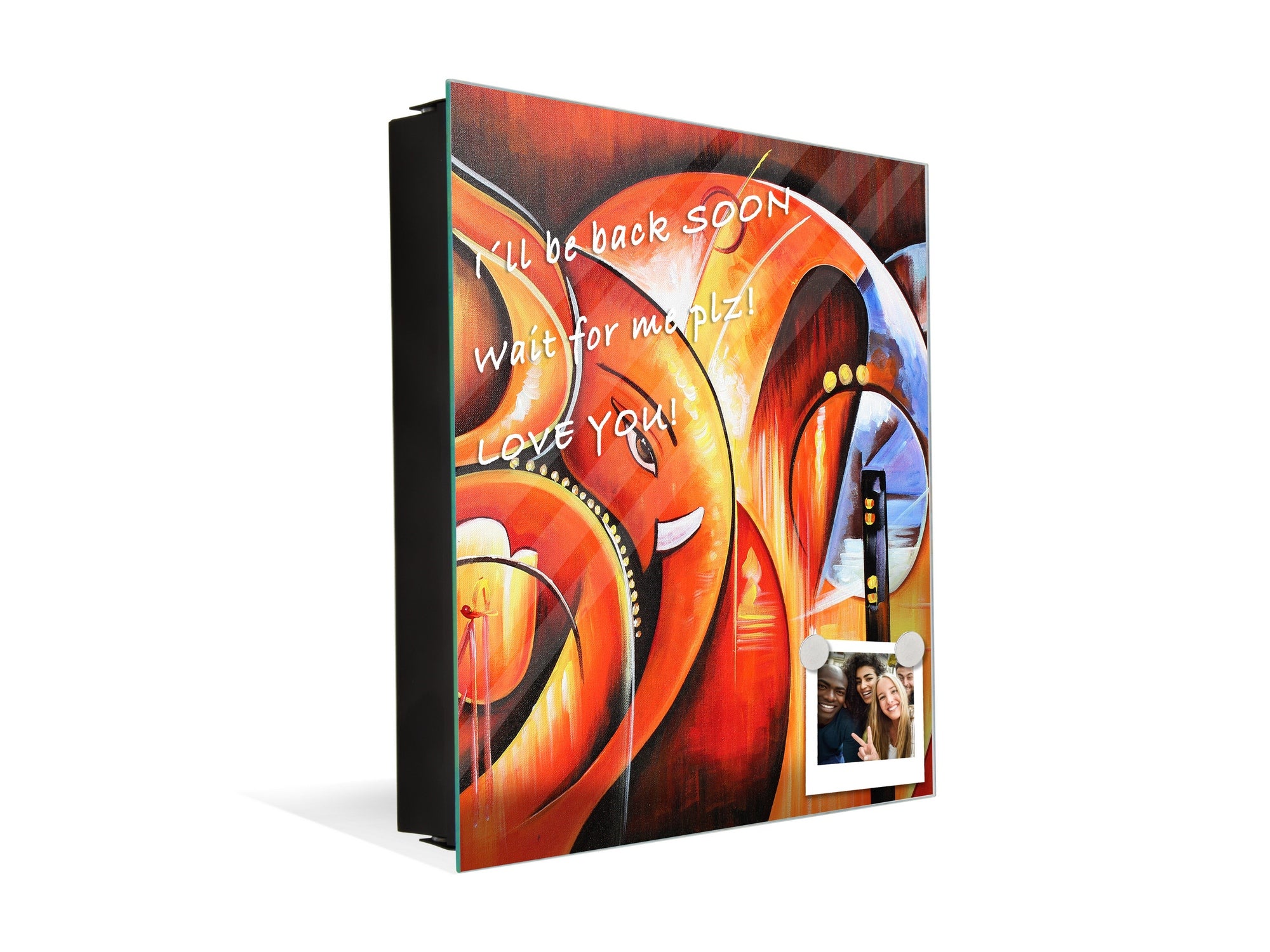 Moderno Armario para Llaves K01 Líneas concéntricas