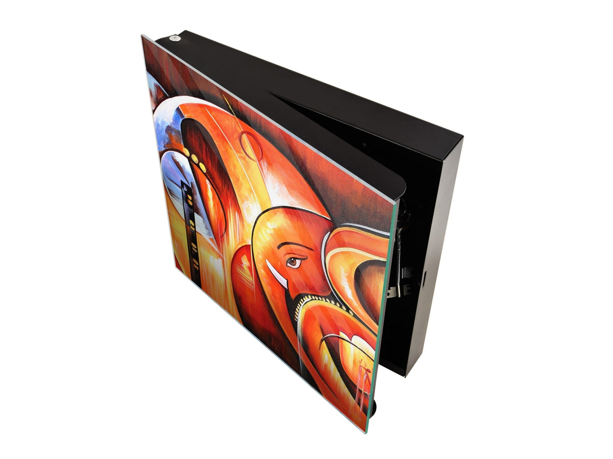 Moderno Armario para Llaves K01 Líneas concéntricas