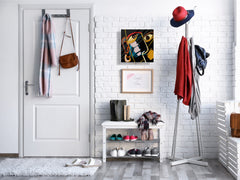 Moderno Armario para Llaves K01 Líneas concéntricas