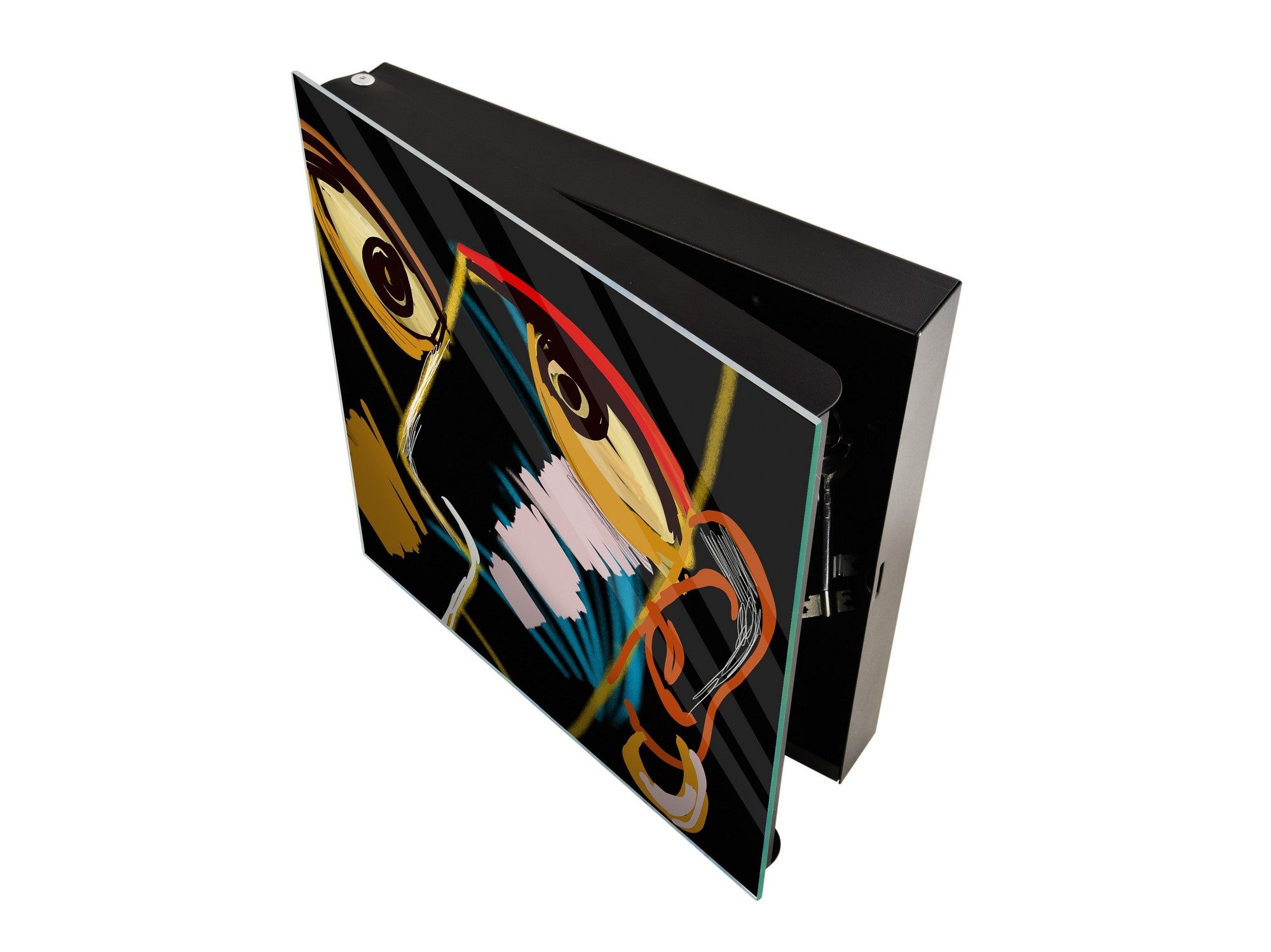 Moderno Armario para Llaves K01 Líneas concéntricas