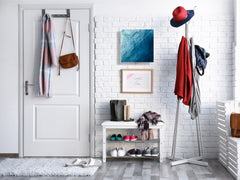 50 keys cabinet with Decorative front panel and Glass white board KN04 Rusted textures Series: Thorny waves