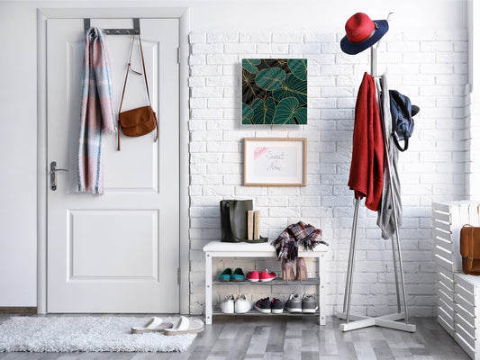 Dekorative Key Box K01 Konzentrische Linien