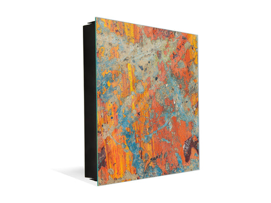 50 Keys Cabinet with Decorative Front Panel and Glass White Board KN06: Textures and tiles 2 Series: Concrete wall color panorama