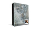 50 Key lock Box storage holder with Decorative front glass panel KN01 Marbles 1 Series: Italian grunge stone