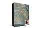 50 Key lock Box storage holder with Decorative front glass panel KN01 Marbles 1 Series: Marble waves
