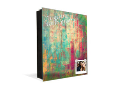 Schließfach aus Stahl für die Schlüsselaufbewahrung K10 Platz für Text