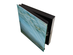 Concept Crystal Key Lock Box Storage Holder and and Magnetic Whiteboard KN02 Marbles 2 Series: Water-like marble