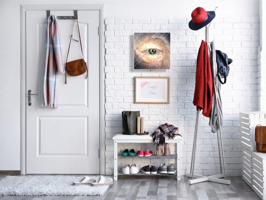 Petite armoire pour clés avec motif au choix K01 Lignes concentriques