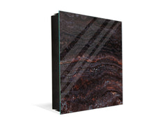 Concept Crystal Key Lock Box Storage Holder and and Magnetic Whiteboard KN02 Marbles 2 Series: Italian marble