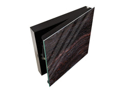 Concept Crystal Key Lock Box Storage Holder and and Magnetic Whiteboard KN02 Marbles 2 Series: Italian marble