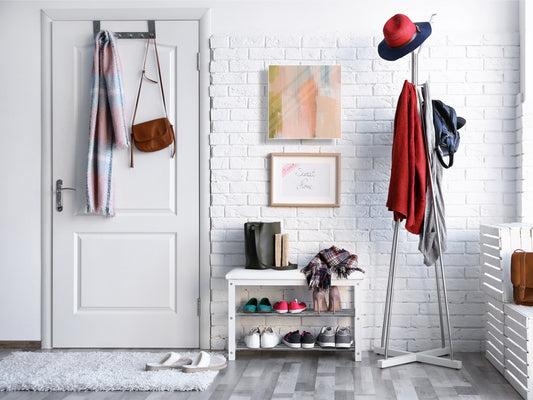 Decorative key Storage Cabinet with Glass White Board KN07: Versatile artistic backdrop