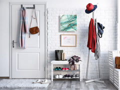 50 Key lock Box storage holder with Decorative front glass panel KN01 Marbles 1 Series: Cold blue onyx