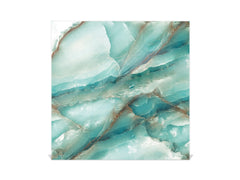 50 Key lock Box storage holder with Decorative front glass panel KN01 Marbles 1 Series: Cold blue onyx