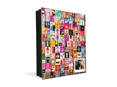 Steel key storage locker K01 Art Collage
