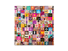 Steel key storage locker K01 Art Collage