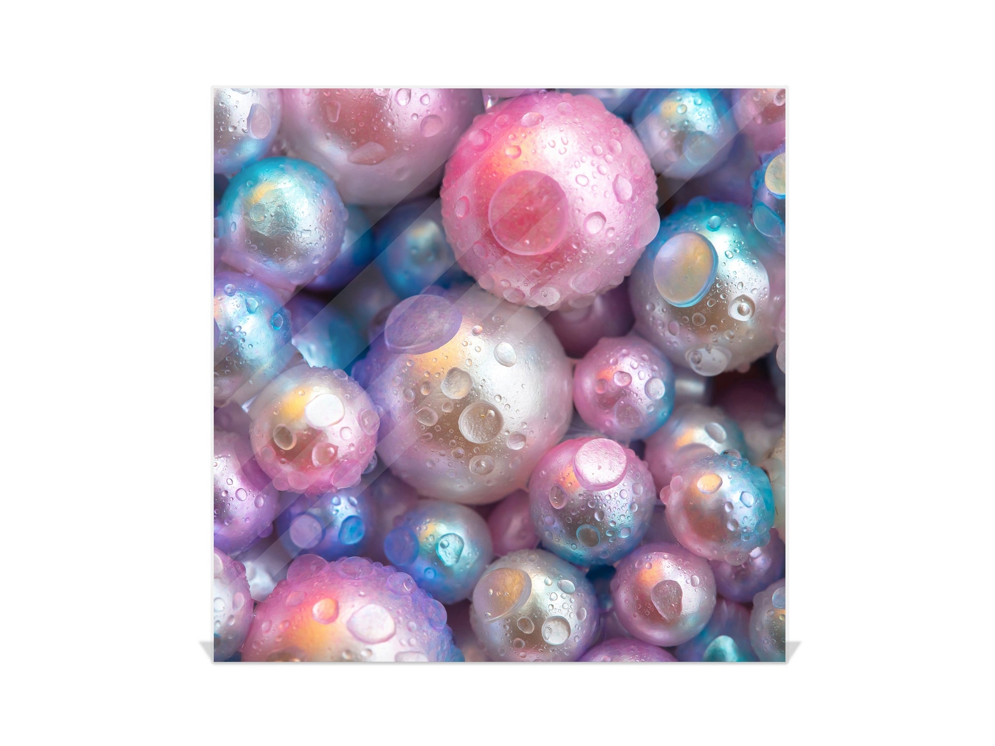 Wall Mount Key Box together with Decorative Dry Erase Board KN09 Colourful Variety Series: Shiny pearls 1