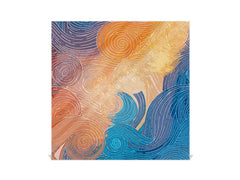 Petite armoire pour clés avec motif au choix K01 Lignes concentriques