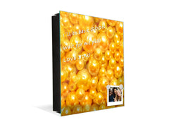 Dekorative Key Box K01 Konzentrische Linien